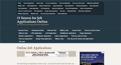 Desktop Screenshot of online-job-applications.com